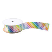 Breder spectrum Rainbow Polka Dots Lint (Spoel)