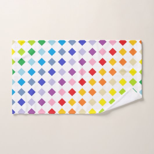 Breder spectrum regenboog bad handdoek (Handdoek)