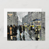 Bredgade, Kopenhagen, beroemd schilderij, Briefkaart (Voorkant / Achterkant)