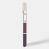 Breedband Modern Monogram Naam Case-Mate iPhone Case (Achterkant / Links)