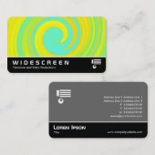 Breedbeeld 0533 - Abstracte wervelkolom 250816 - 0 Visitekaartje (Voorkant / Achterkant)