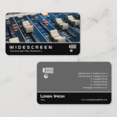 Breedbeeld 0537 - Mengblad Visitekaartje (Voorkant / Achterkant)