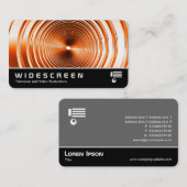 Breedbeeld 0545 - Lang Sinaasappel Visitekaartje (Voorkant / Achterkant)