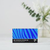 Breedbeeld 147 - Wavy Blue Visitekaartje (Staand voorkant)