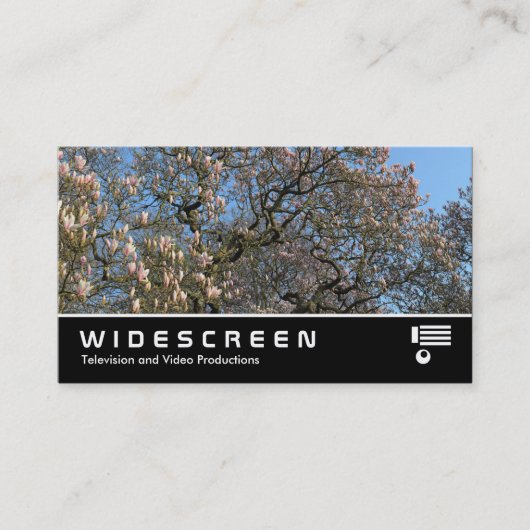 Breedbeeld 391 - Magnolia Trees Visitekaartje (Voorkant)