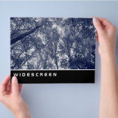 Breedbeeld - Blauw najaar Flyer (Hand)