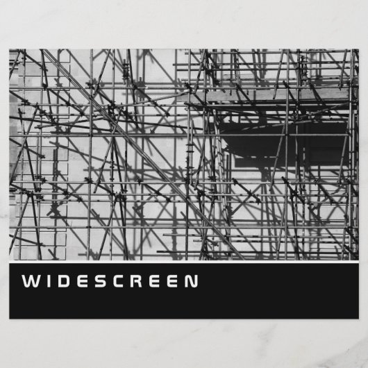 Breedbeeldscherm - Scaffolding Flyer (Voorkant)