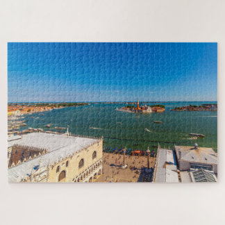 Breedhoeklandschap in de lagune van Venetië, Itali Legpuzzel