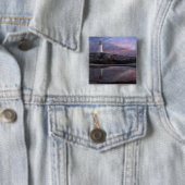 Breedpool door vuurtoren vierkante button 5,1 cm (In situ)