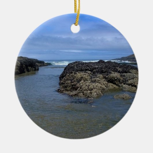 Breedpools bij Bob Creek, OF Keramisch Ornament (Voorkant)