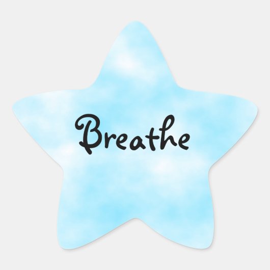 Breedstersticker Ster Sticker (Voorkant)