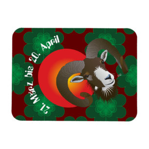 Breedte 21. März bis 20 april Premium Flexi Magnet Magneet