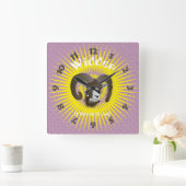 Breedte 21. März bis 20 april Uhr Vierkante Klok (Huis)