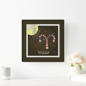 Breedte 21. März bis 20 april Uhr Vierkante Klok (Huis)