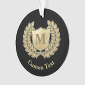 Breedte met schild ornament (voorkant)