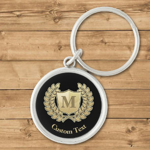 Breedte met schild sleutelhanger