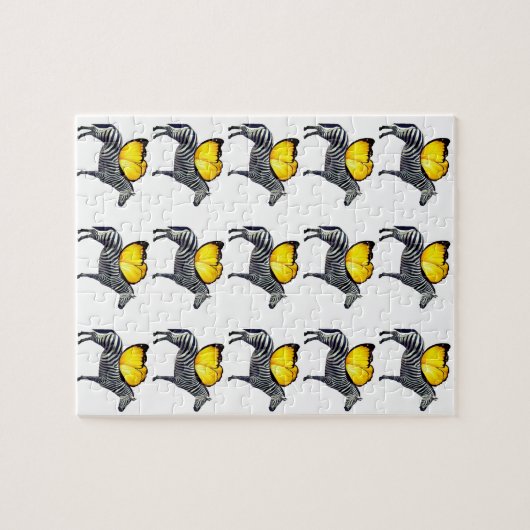 Breedte Zebras Puzzle 8 x 10 inch (110 stuks) Legpuzzel (Horizontaal)