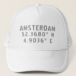 Breedtegraad Amsterdam Trucker Pet