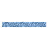 Breedtegraad blauw leopard-printerlint lint (Voorkant)