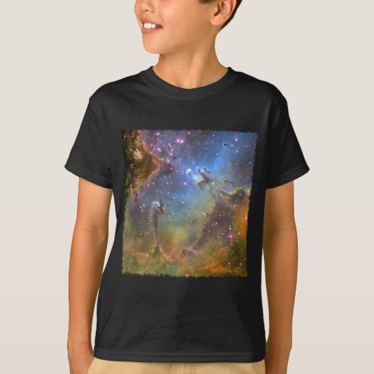 Breedvelig Afbeelding van de Eagle Nebula T-shirt (Voorkant)