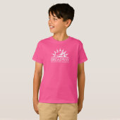 Breedweg basisschool kinder wit logo shirt (Voorkant volledig)