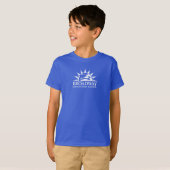 Breedweg basisschool kinder wit logo shirt (Voorkant volledig)