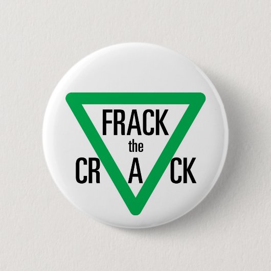 Breek de Crack Ronde Button 5,7 Cm (Voorkant)