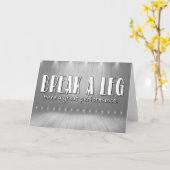 Breek een Kaart van het Been (Gele Bloem)