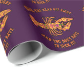 Breek het hoofd Crawfish inpakpapier (Rol Hoek)