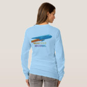 "Breek je records" T-shirt (Achterkant volledig)