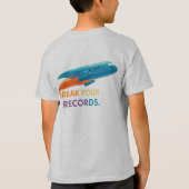 "Breek je records" T-shirt (Achterkant)