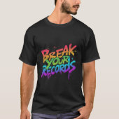 BREEK JE RECORDS T-SHIRT (Voorkant)