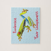 Breek uw unieke kikker uit legpuzzel (Verticaal)