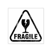 Breekbaar Rubberstempel (Afrduk)