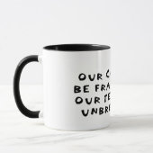 breekbare code onbreekbaar testen mok (Links)