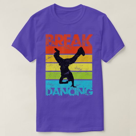 breekdans Bboy breekt dans stadsdans uit T-shirt (Design voorkant)