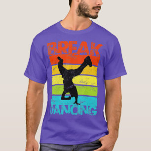 breekdans Bboy breekt dans stadsdans uit T-shirt
