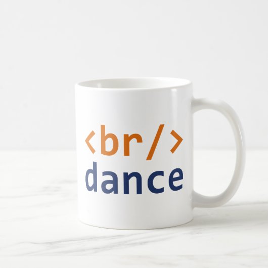 Breekdanscode Koffiemok (Rechts)