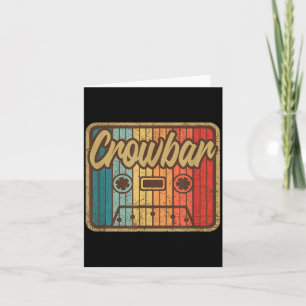 Breekijzer Vintage Cette Retro Muziek 90s Gitaar Kaart