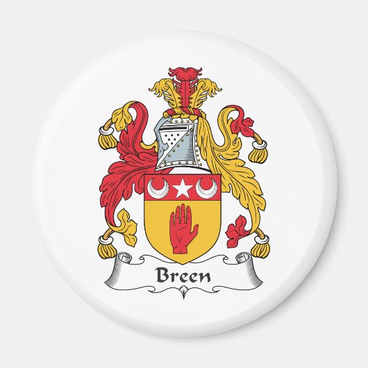 Breen Family Crest Magneet (Voorkant)