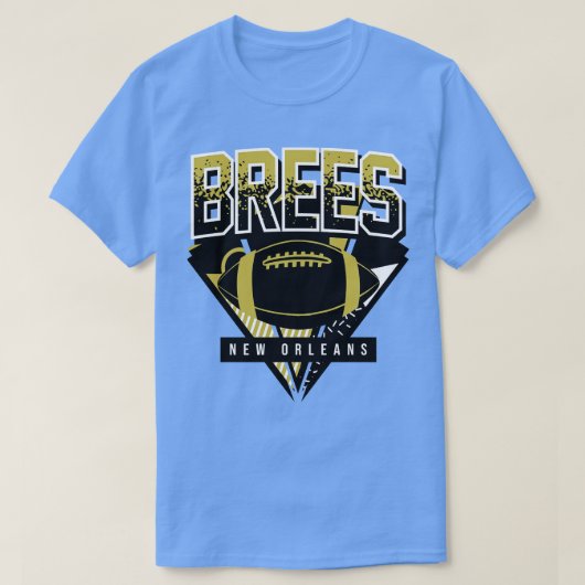 Brees Throwback Nouvelle-Orléans Football TShirt (Design devant)