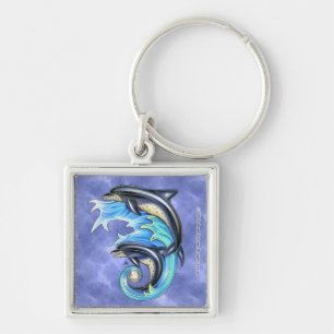 Breeze en Brine Square Sleutelhanger