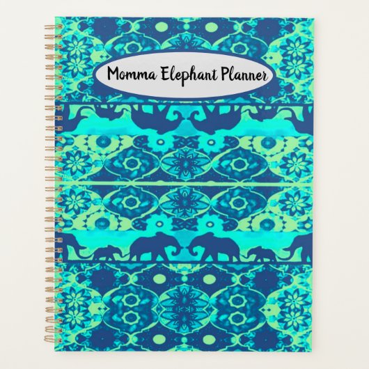 Breeze Momma Olifant Planner (Voorkant)