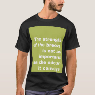 "Breeze" slogan-shirt T-shirt