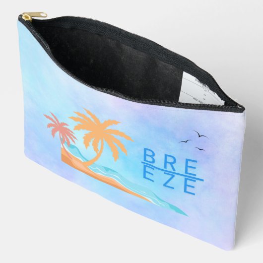 Breeze Summer Beach Grote Accessoirezak Etui (Open)