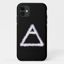 Breezy Air Element Alchemy Symbool iPhone 11 Hoesje