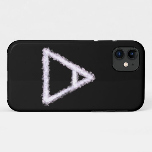 Breezy Air Element Alchemy Symbool Case-Mate iPhone Case (Achterkant (horizontaal))