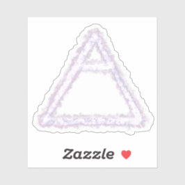 Breezy Air Element Alchemy Symbool Custom Sticker