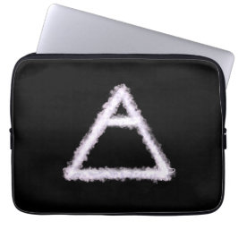 Breezy Air Element Alchemy Symbool Laptop Sleeve