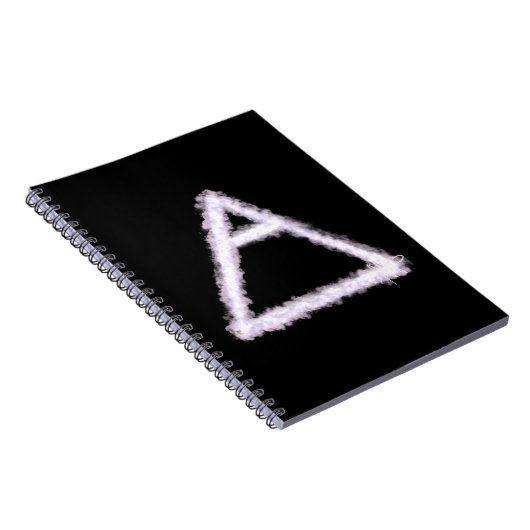 Breezy Air Element Alchemy Symbool Notitieboek (Rechterzijde)